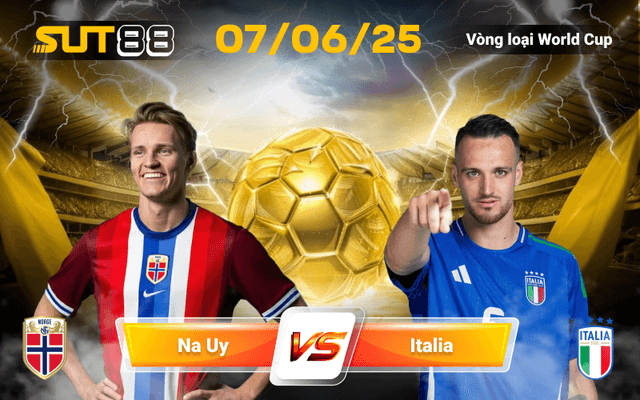 Soi kèo Na Uy vs Italia ngày 7/6/2025
